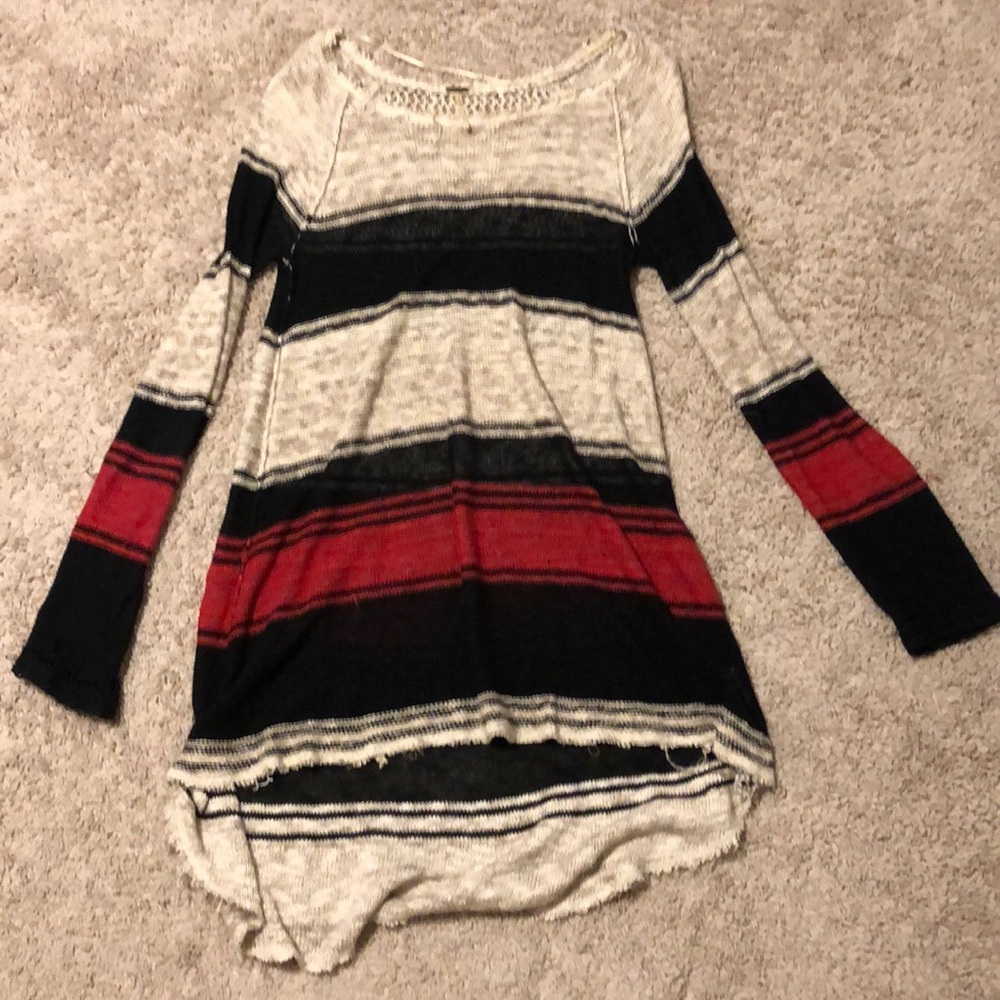 Free People Tunic Knit Top